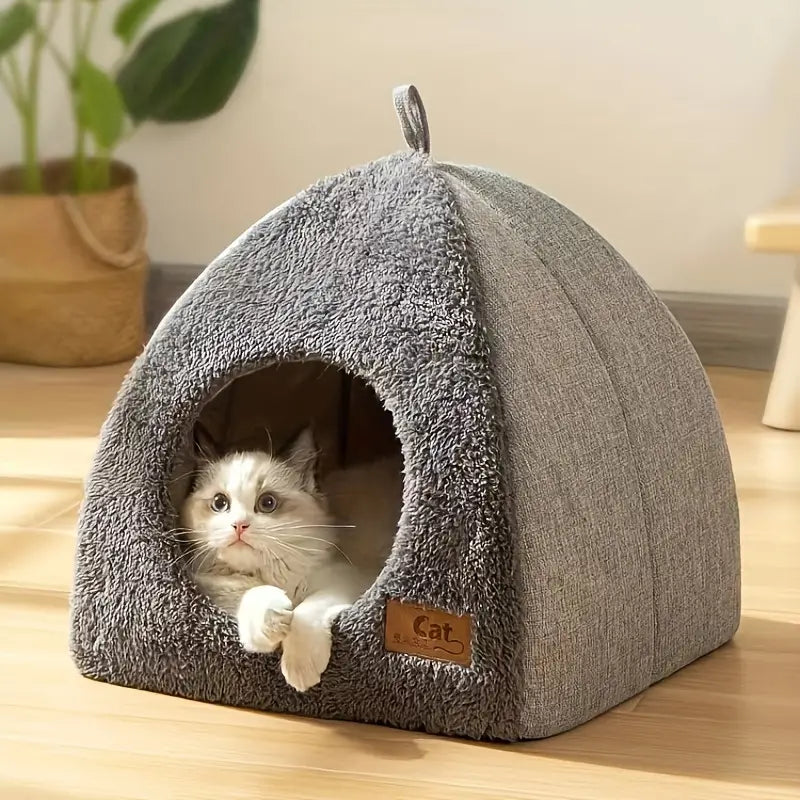 Tent-like Cat Bed & House