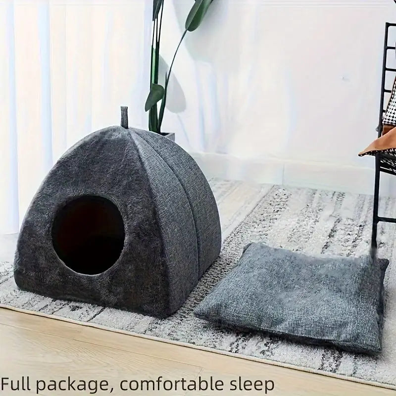 Tent-like Cat Bed & House